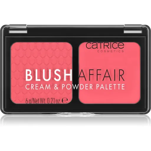 Catrice Blush Affair fard de obraz in doua culori culoare 010 Stunning Strawberry 6 g