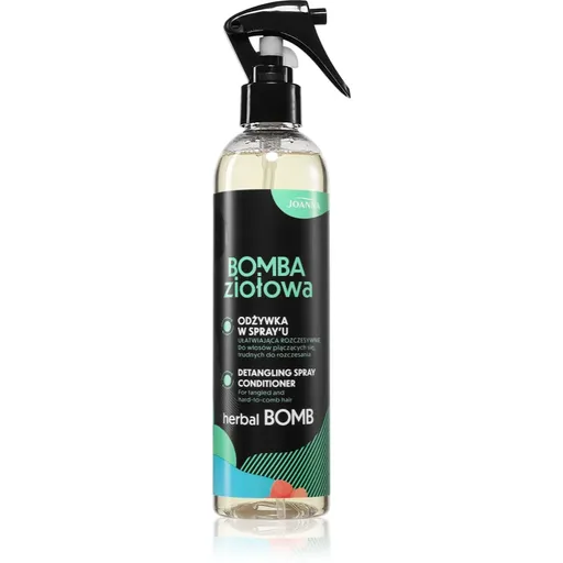 Joanna Herbal Bomb Detangling Spray Conditioner spray pentru par usor de pieptanat 300 ml