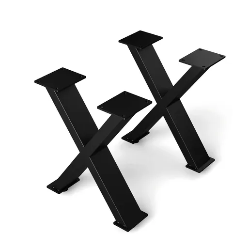 Blumfeldt UrbanFodge X picioare de masă, design modern, pentru proiecte DIY, capacitate de încărcare 200 kg