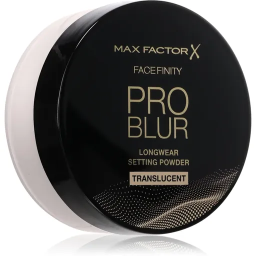 Max Factor Pro Blur pudra de fixare culoare Translucent 10.5 g