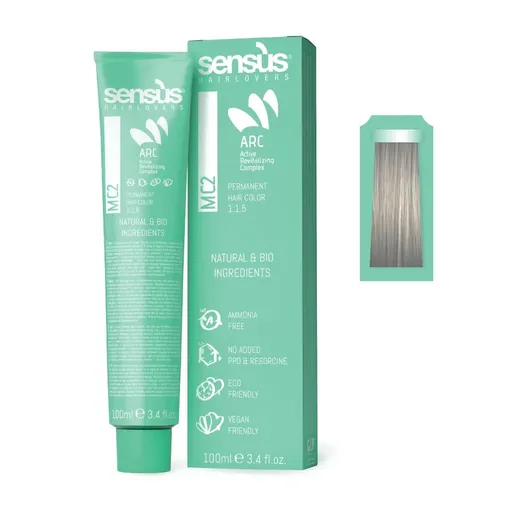 Vopsea de Par Permanenta Sensus MC2 101SS, 100 ml