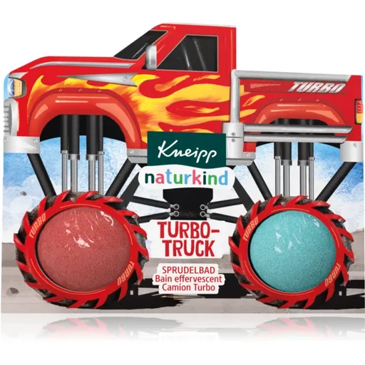 Kneipp Turbo Truck bombă de baie pentru copii 2 buc