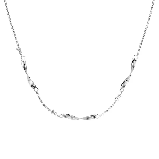 Engelsrufer ElegantColier din argint cu zirconiu cubic Twist ERN-TWIST-ZI
