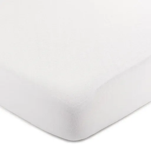 Cearșaf de pat 4Home jersey, alb, alb, 180 x 200 cm