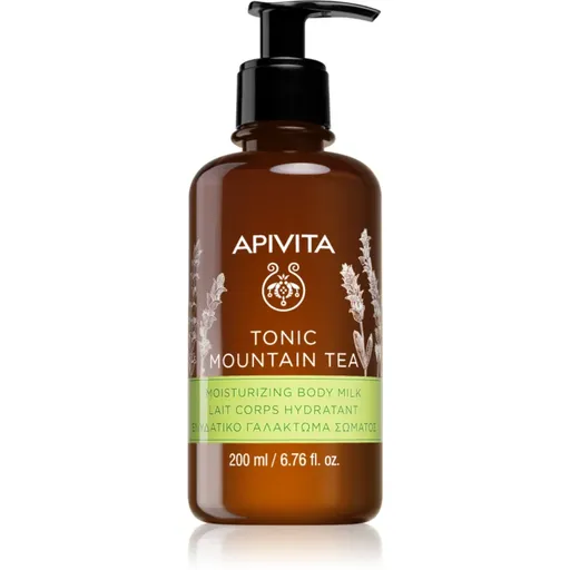 Apivita Tonic Mountain Tea Moisturizing Body Milk loțiune de corp hidratantă 200 ml