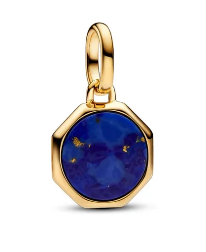 Pandora Pandantiv din lapislazuli sintetic placat cu aur Shine 763388C01