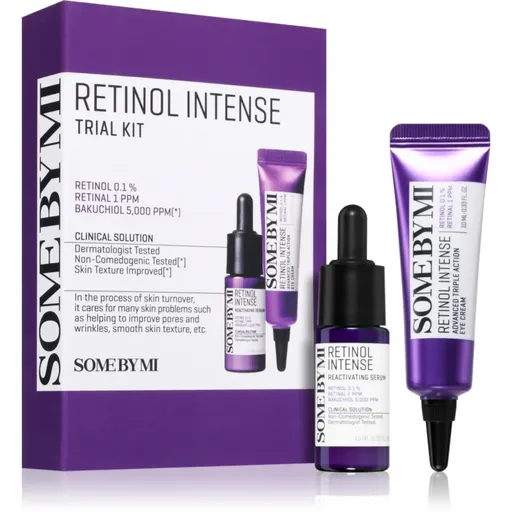 Some By Mi Retinol Intense Trial Kit Seturi pentru voiaj pentru strălucirea și netezirea pielii