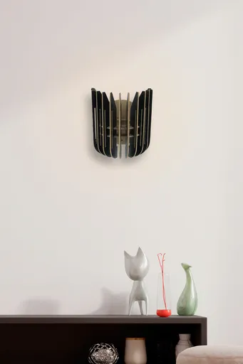 Aplica de perete, Opviq, 390FLH2129, Negru