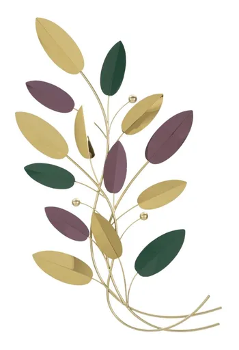 Mauro Ferretti Panou Decorativ Colorat Pentru Perete,  59 X 3,8 X 98,4 Cm | Aosom Romania