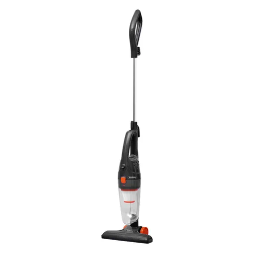 Aspirator vertical Rosberg R51001A, 600W, 800 ml, Filtru HEPA, Manual, Negru