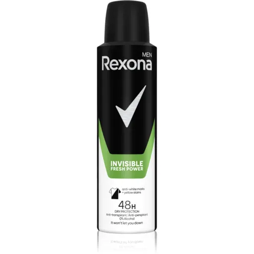 Rexona Invisible Fresh Power spray anti-perspirant pentru barbati 150 ml