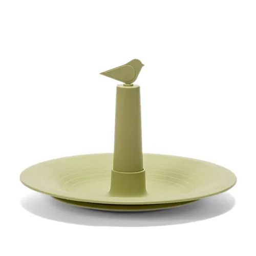 Plastia Fântână pentru păsări Finch, măsliniu, verde