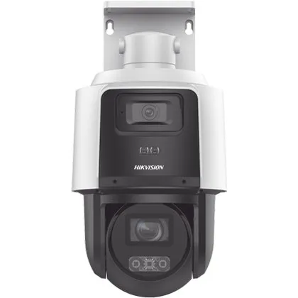 Camera IP PTZ TandemVu Hikvision DS-2SE3C404MWG-E/14, 4MP dual, lentila 2.8-12mm, 4x, IR 40m DarkFighter, WL 30m, PoE