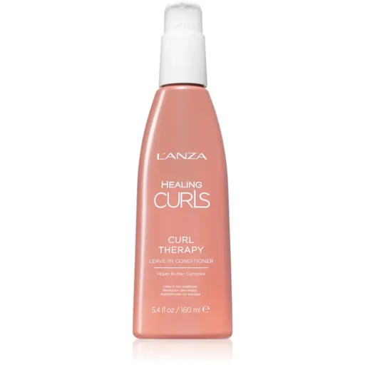 L'anza Healing Curls Leave In Moisturizer balsam (nu necesita clatire) pentru păr creț 160 ml