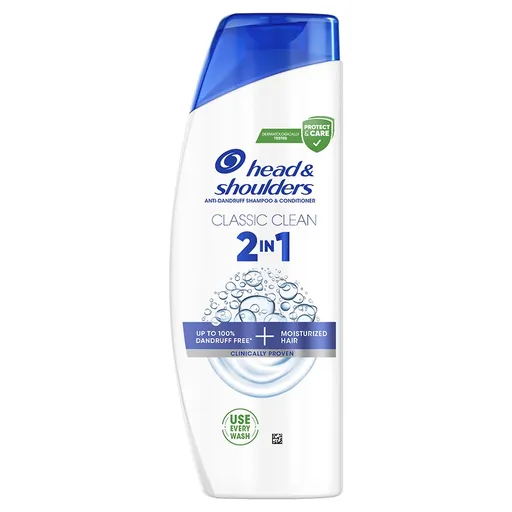 Head and Shoulders Șampon și balsam 2în1 Classic Clean (Anti-Dandruff Shampoo