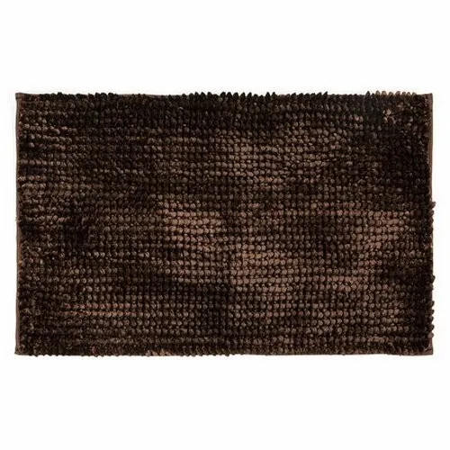 Covoraș de baie Ella micro, maro închis, 40 x 50 cm, maro închis, 40 x 50 cm