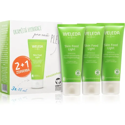 Weleda Skin Food Light set cadou pentru hidratare intensa