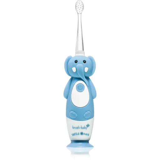 Brush Baby WildOnes WildOne periuta de dinti electrica + 2 capete de schimb pentru copii Elephant 1 buc