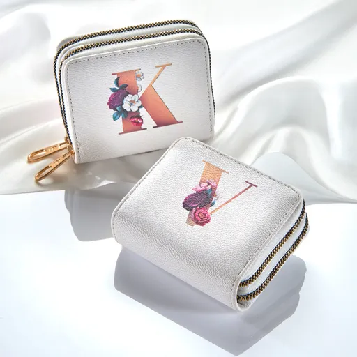 Portofel cu monogramă și protecție RFID