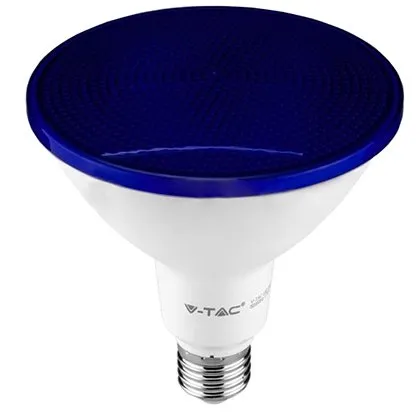 Bec LED PAR38 E27 17W IP65 - albastru V-TAC SKU-92066