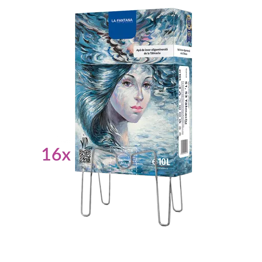 Pachet Bag-in-box (16 X 10) - 160 Litri Apă Plată De Izvor + Suport Gratuit La Prima Comandă