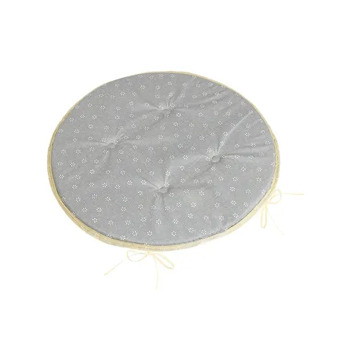 Bellatex Perna Adéla rotundă netedă Floaregonflabilă gri 40 x 40 cm