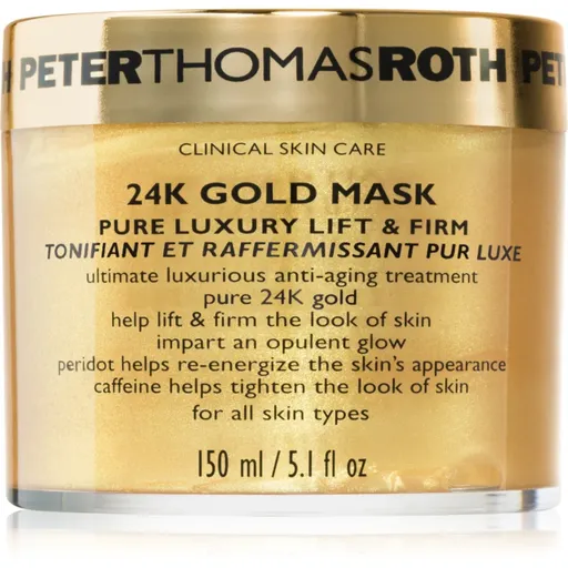Peter Thomas Roth 24K Gold Mask masca faciala de lux pentru fermitate cu efect lifting 150 ml