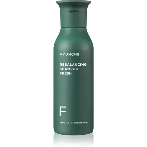 AYUNCHE Rebalancing Shampoo Fresh șampon împotriva subțierii și căderii părului cu efect revigorant 200 g