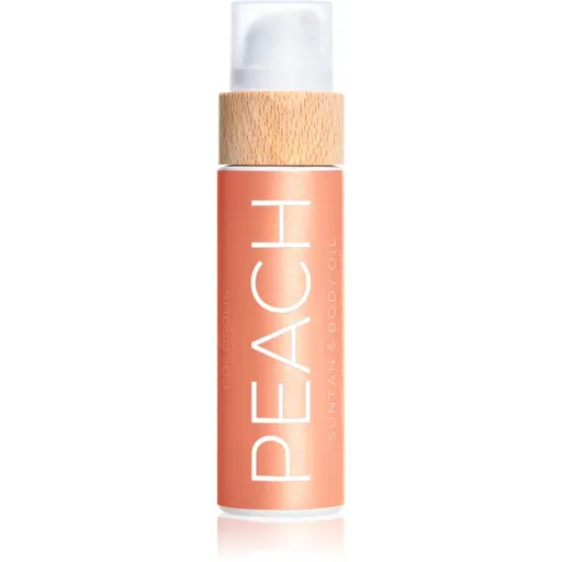 COCOSOLIS PEACH ulei pentru îngrijire și bronzare cu parfum Peach 100 ml