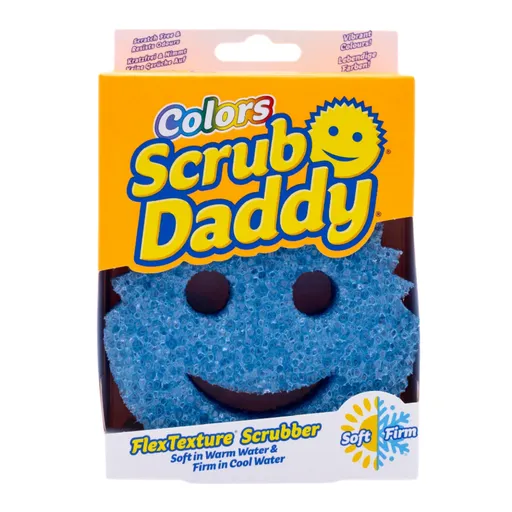 Scrub Daddy Sponge Colors Single Packs, albastru, albastru