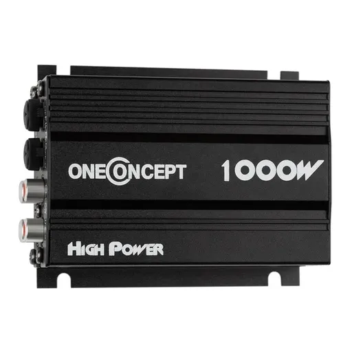 OneConcept Amplificator de mașină 4 Canale, 1000W, negru