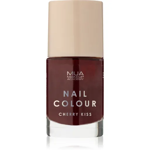 MUA Makeup Academy Nail Colour lac de unghii culoare Cherry Kiss 10 ml