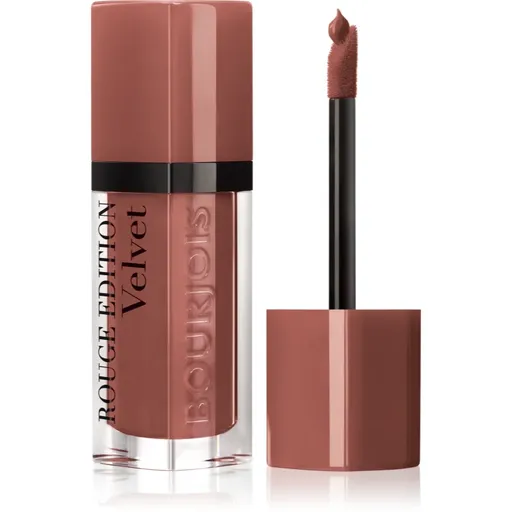 Bourjois Rouge Edition Velvet ruj de buze lichid cu efect matifiant culoare 29 Nude York 7.7 ml