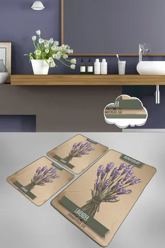 Set covorase de baie, L'essentiel Maison, Smell, Multicolor