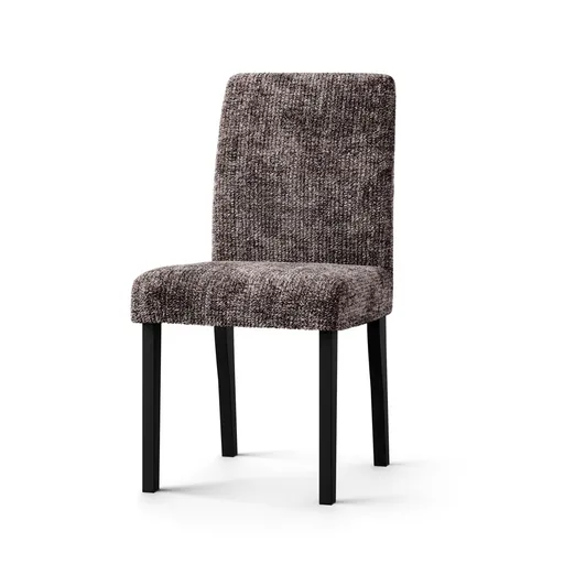 Husă de scaun bi-flexibilă cu efect încrețit și motiv leopard