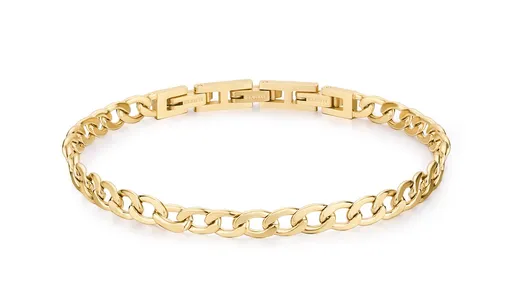 Brosway Brățară placată cu aur pentru bărbați Riptide BTD019