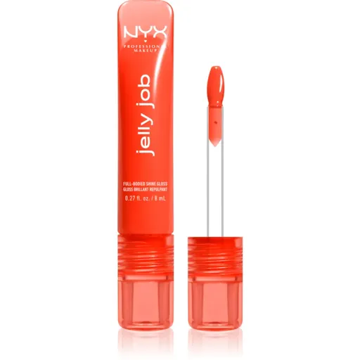 NYX Professional Makeup Jelly Job luciu de buze stralucitor cu efect de crestere culoare Ya Jelly 7.5 ml