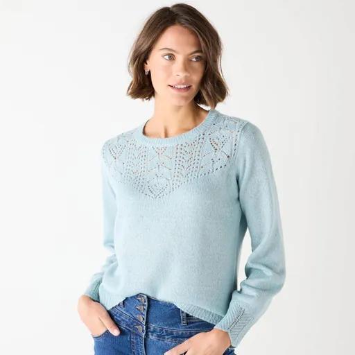 Pulover cu model ajurat