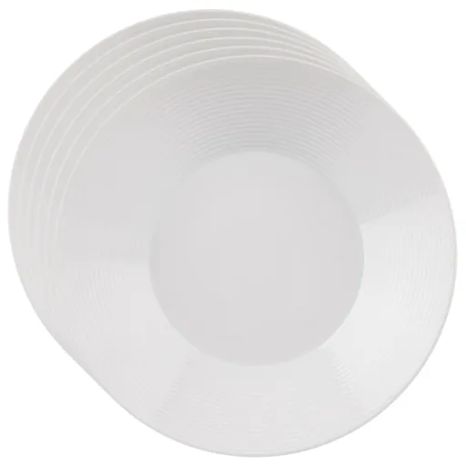 Set de farfurii adânci din porțelan Orion Mona line 6 buc, 22 cm