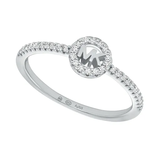 Michael Kors Inel fermecător din argint cu zirconii Premium MKC1829040 52 mm