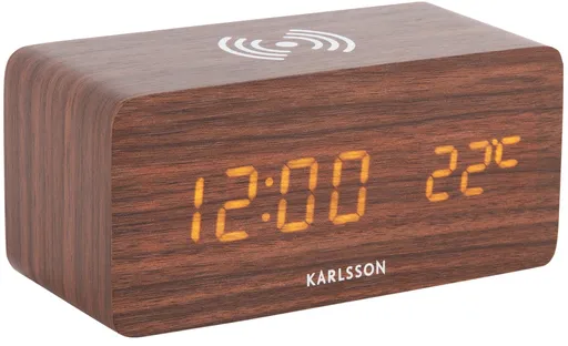 Karlsson Ceas deșteptător LED stilat - ceas KA5933DW