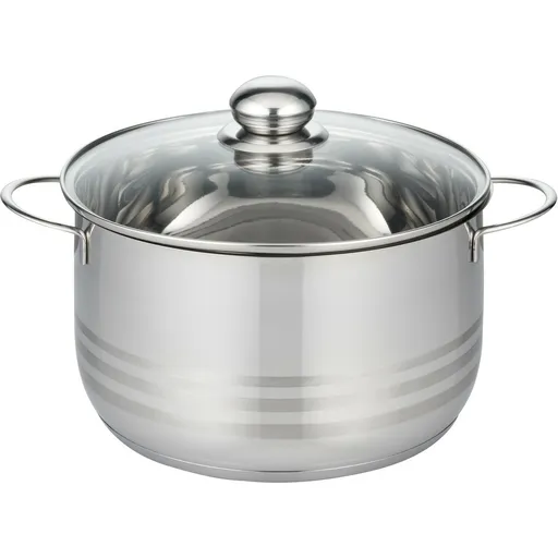 Elo 22224 Basic Oală din oțel inoxidabil Brillant 24 cm, 5,4 l, 5,4 l