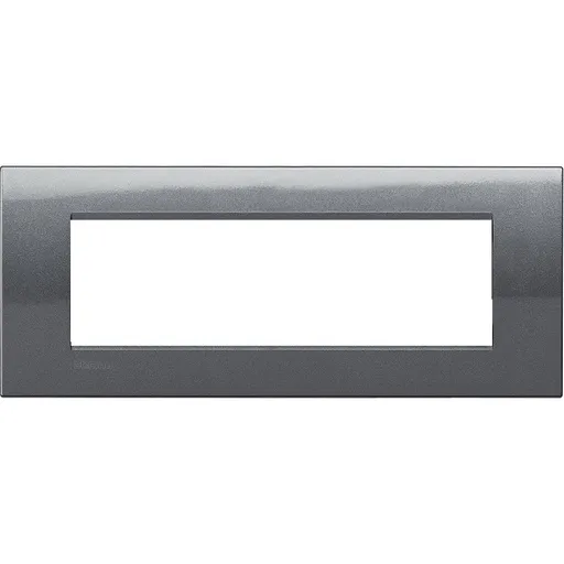 Rama ornament 7 module Bticino Living Light LNA4807AC, otel