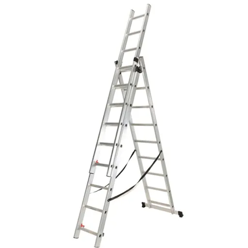 Scara Aluminiu Multifunctionala,3 tronsoane,9 trepte,Rotor KME309