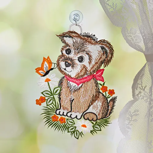 Decorațiune pentru fereastră "Dog