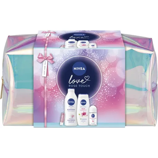 NIVEA Rose Touch set cadou nutritie si hidratare