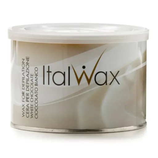 Ceara Epilat Ciocolata Alba Cutie Metalica  ItalWax 400 ml
