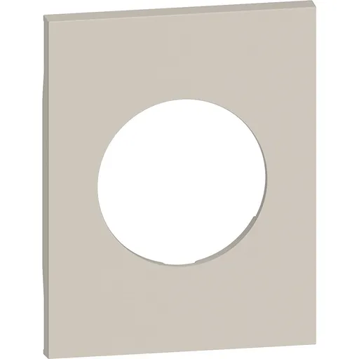 Placa adecvata pentru prize standard german 3 module Bticino Living Now KM04M3, nisip