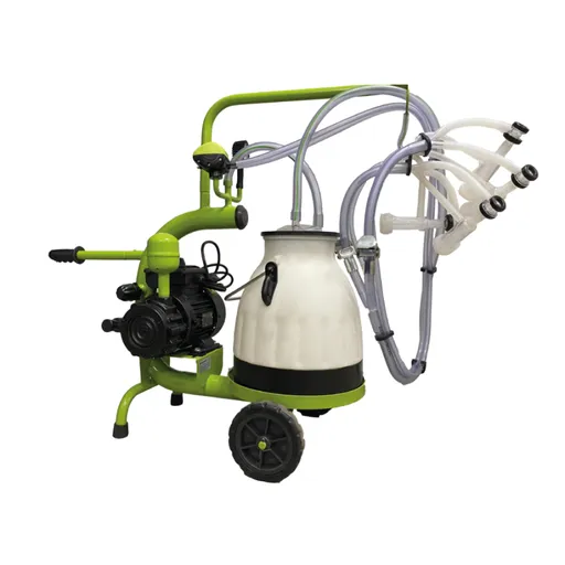 Aparat de muls oi, 2 posturi, 1 bidon 20l plastic, pahare plastic, 250l/min, 550W