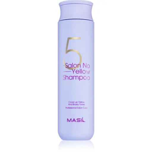 MASIL 5 Salon No Yellow sampon violet neutralizeaza tonurile de galben 300 ml